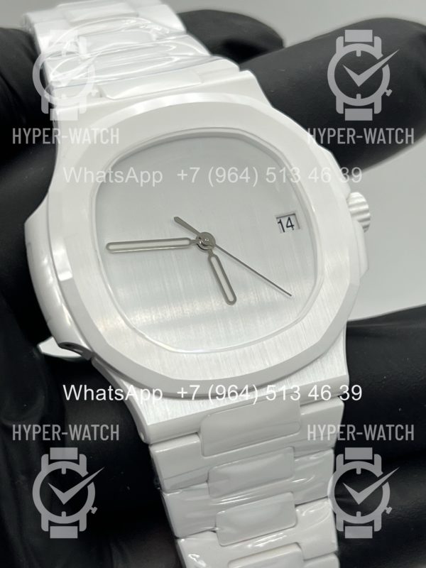 Товар Patek Philippe Nautilus 40mm 5711 White Ceramic Фото 8 - Patek Philippe Nautilus 40mm 5711 White Ceramic