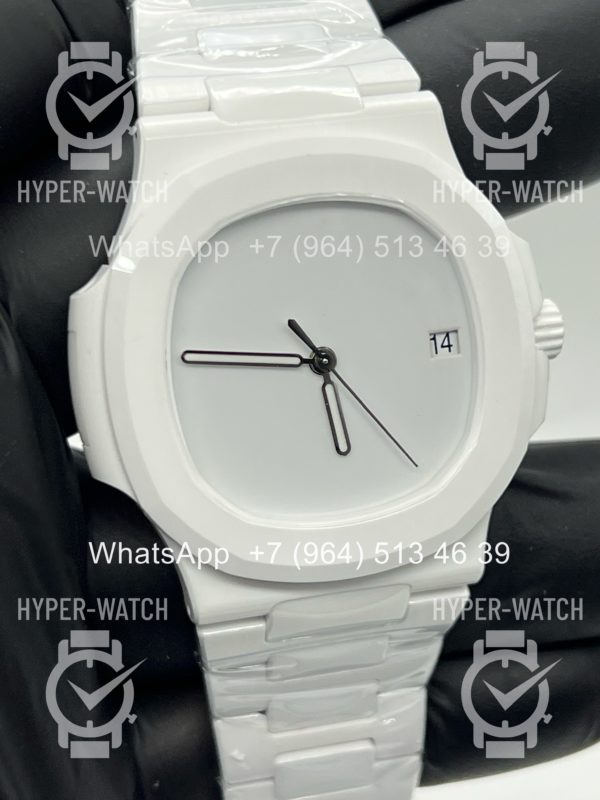 Товар Patek Philippe Nautilus 40mm 5711 White Ceramic Фото 9 - Patek Philippe Nautilus 40mm 5711 White Ceramic