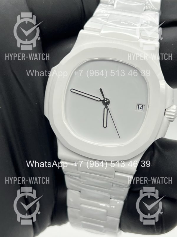 Товар Patek Philippe Nautilus 40mm 5711 White Ceramic Фото 10 - Patek Philippe Nautilus 40mm 5711 White Ceramic