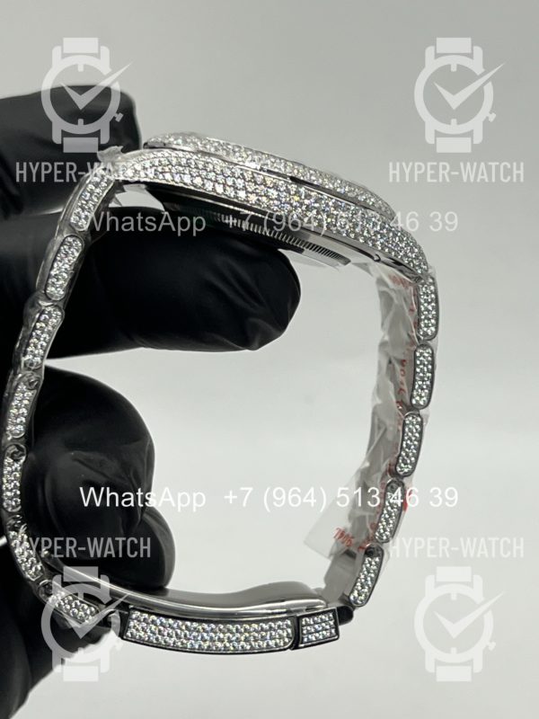 Товар Rolex Datejust 41mm 126334 Full Pave Steel Art 11487 Фото 17 - Rolex Datejust 41mm 126334 Full Pave Steel Art 11487