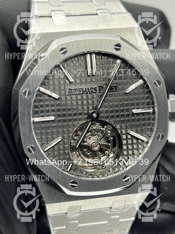 Товар Audemars Piguet Royal Oak Tourbillon 41mm 26510PT.OO.1220PT.01 Grey Фото 10 - Audemars Piguet Royal Oak Tourbillon 41mm 26510PT.OO.1220PT.01 Grey