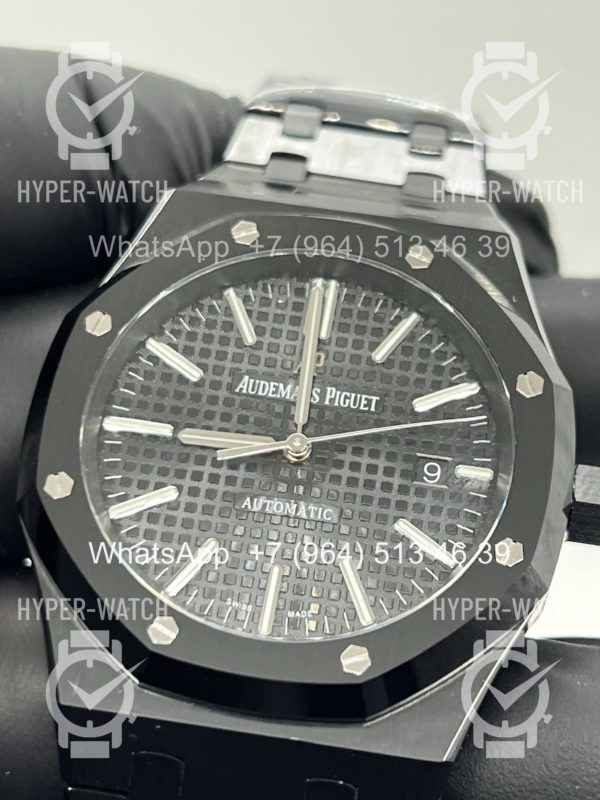Товар Audemars Piguet Royal Oak 41mm 15400 Black Ceramic Фото 3 - Audemars Piguet Royal Oak 41mm 15400 Black Ceramic