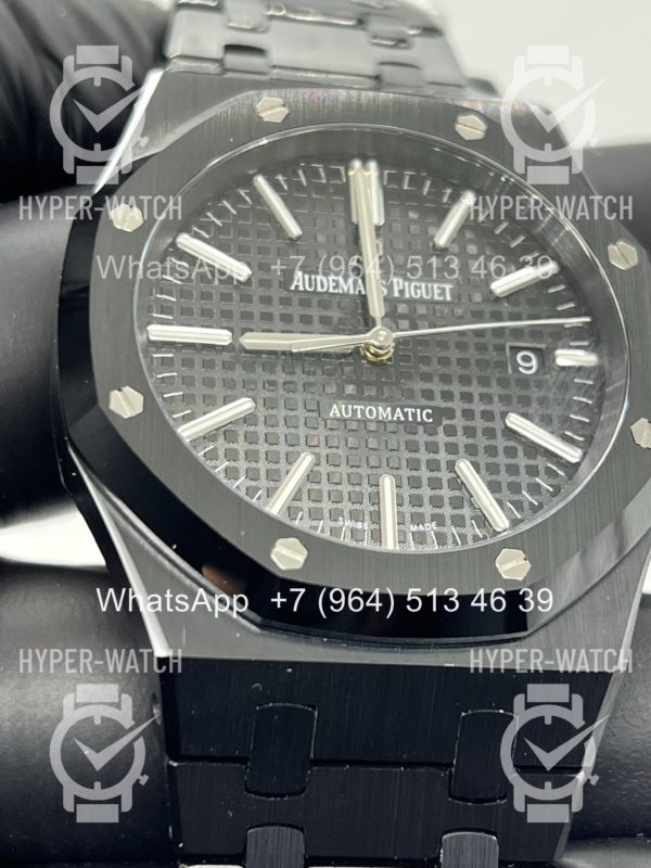 Товар Audemars Piguet Royal Oak 41mm 15400 Black Ceramic Фото 4 - Audemars Piguet Royal Oak 41mm 15400 Black Ceramic