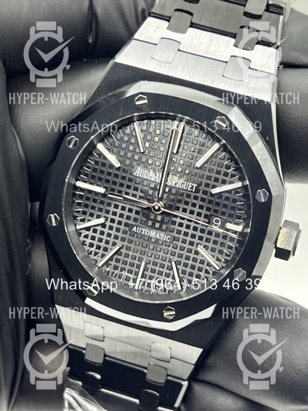 Товар Audemars Piguet Royal Oak 41mm 15400 Black Ceramic Фото 6 - Audemars Piguet Royal Oak 41mm 15400 Black Ceramic
