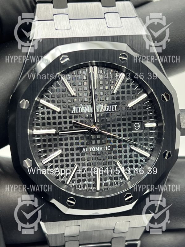 Товар Audemars Piguet Royal Oak 41mm 15400 Black Ceramic Фото 9 - Audemars Piguet Royal Oak 41mm 15400 Black Ceramic