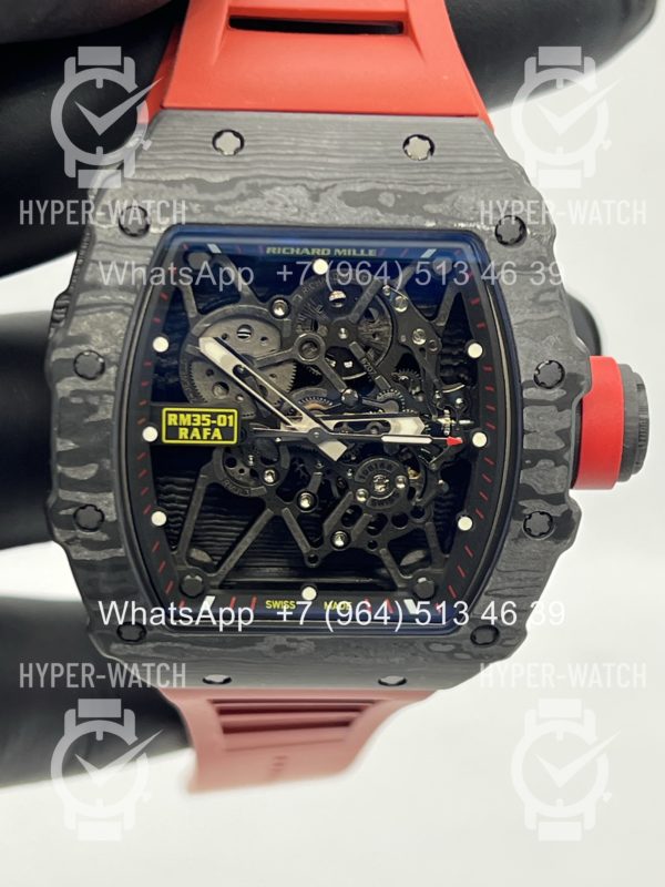 Фото 2 - Richard Mille RM 035-01 Rafa Black Red Art 11553