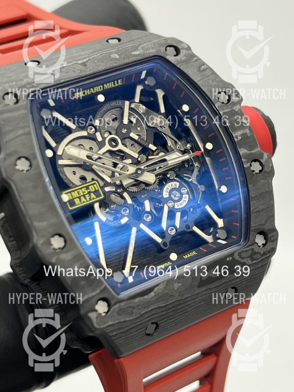 Фото 5 - Richard Mille RM 035-01 Rafa Black Red Art 11553