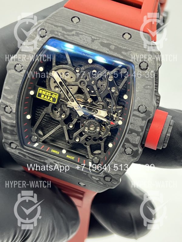Фото 6 - Richard Mille RM 035-01 Rafa Black Red Art 11553