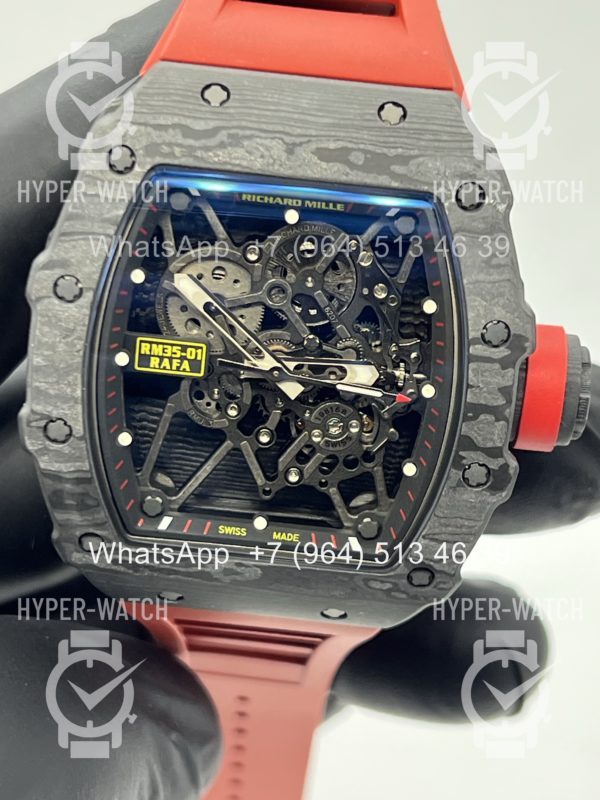 Фото 8 - Richard Mille RM 035-01 Rafa Black Red Art 11553