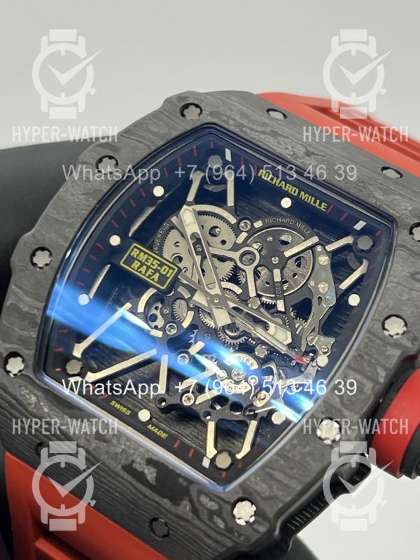 Фото 11 - Richard Mille RM 035-01 Rafa Black Red Art 11553