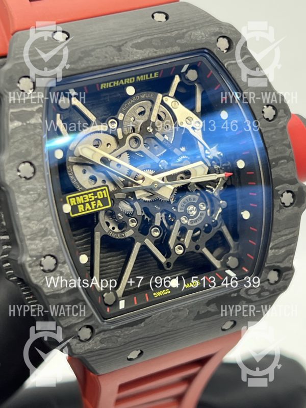 Фото 12 - Richard Mille RM 035-01 Rafa Black Red Art 11553
