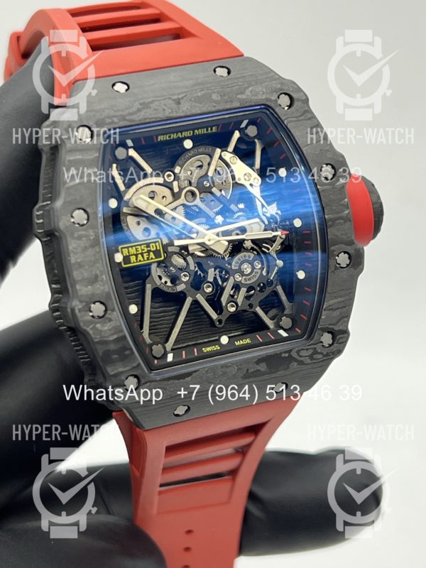 Фото 13 - Richard Mille RM 035-01 Rafa Black Red Art 11553