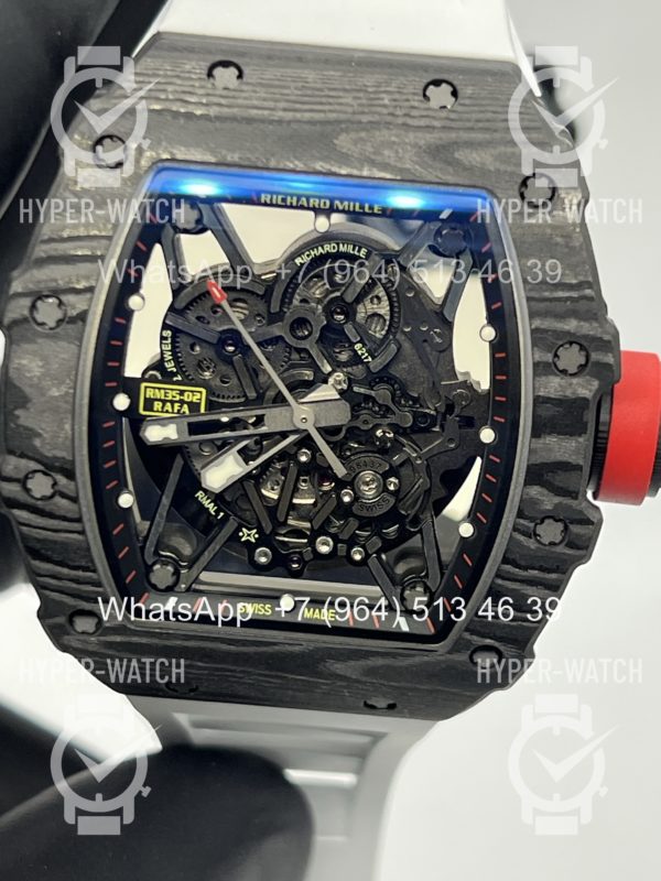 Товар Richard Mille RM 035-02 Rafa Carbon Black White Art 11546 Фото 2 - Richard Mille RM 035-02 Rafa Carbon Black White Art 11546