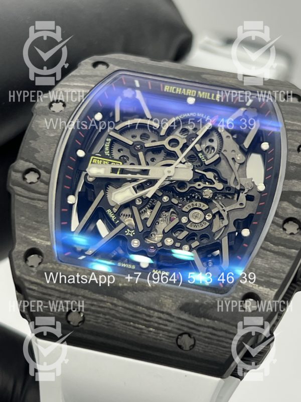 Товар Richard Mille RM 035-02 Rafa Carbon Black White Art 11546 Фото 8 - Richard Mille RM 035-02 Rafa Carbon Black White Art 11546