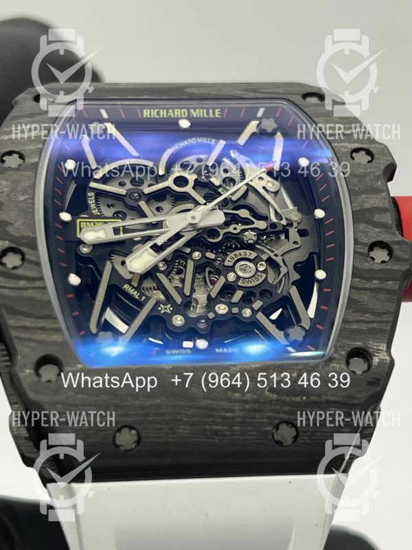 Товар Richard Mille RM 035-02 Rafa Carbon Black White Art 11546 Фото 11 - Richard Mille RM 035-02 Rafa Carbon Black White Art 11546