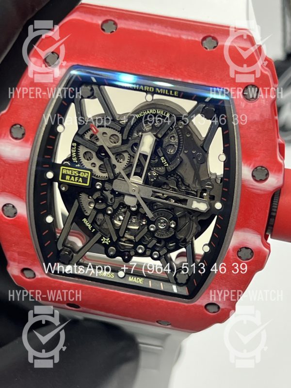 Товар Richard Mille RM 035-02 Rafa Red White Art 11548 Фото 7 - Richard Mille RM 035-02 Rafa Red White Art 11548