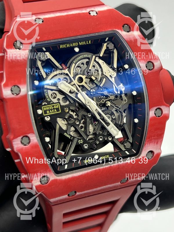 Товар Richard Mille RM 035-02 Rafa Red Carbon Art 11550 Фото 4 - Richard Mille RM 035-02 Rafa Red Carbon Art 11550