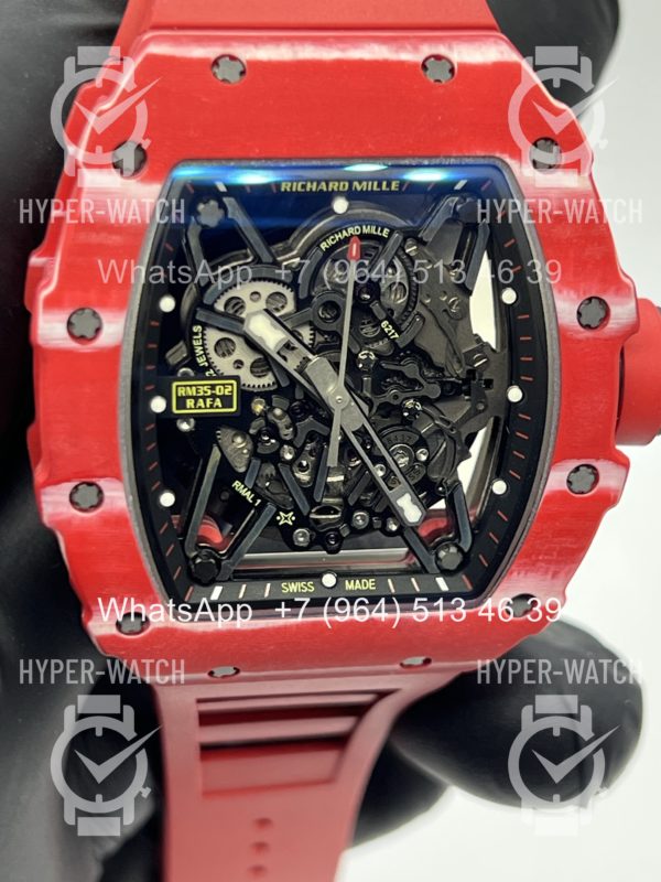 Товар Richard Mille RM 035-02 Rafa Red Carbon Art 11550 Фото 8 - Richard Mille RM 035-02 Rafa Red Carbon Art 11550