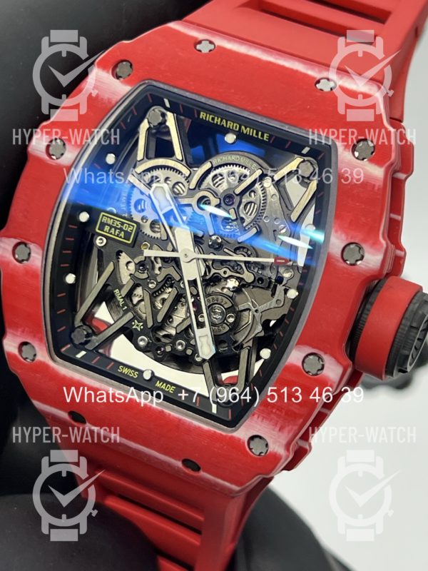 Товар Richard Mille RM 035-02 Rafa Red Carbon Art 11550 Фото 13 - Richard Mille RM 035-02 Rafa Red Carbon Art 11550