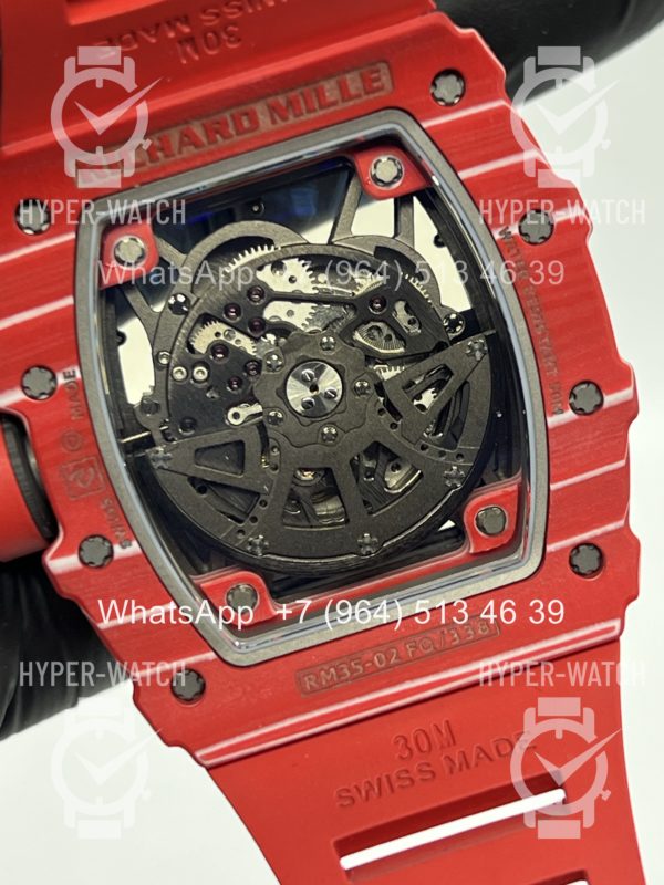 Товар Richard Mille RM 035-02 Rafa Red Carbon Art 11550 Фото 22 - Richard Mille RM 035-02 Rafa Red Carbon Art 11550