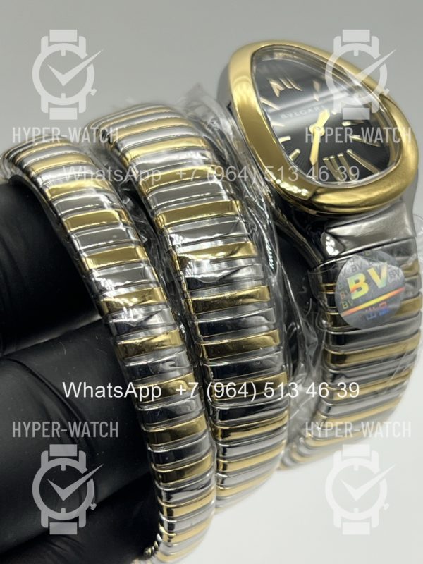 Фото 6 - Bvlgari Serpenti Tubogas 35mm Black Steel Art 11594