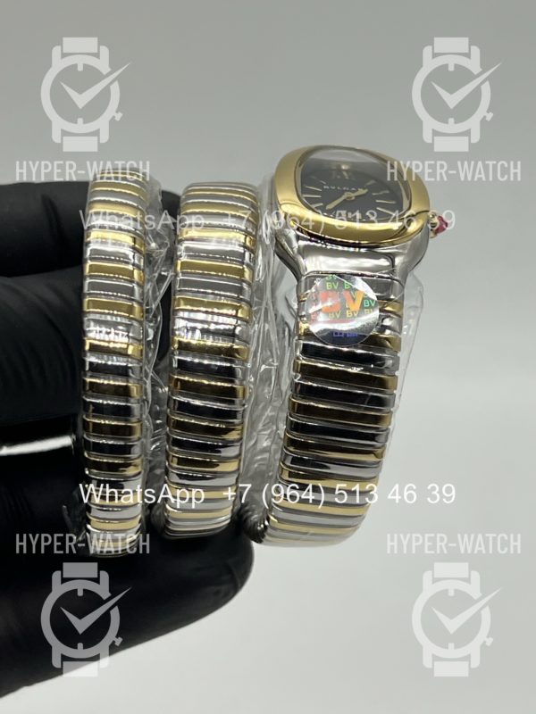 Фото 15 - Bvlgari Serpenti Tubogas 35mm Black Steel Art 11594