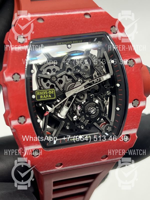 Товар Richard Mille RM 035-02 Rafa Red Carbon Art 11605 Фото 9 - Richard Mille RM 035-02 Rafa Red Carbon Art 11605
