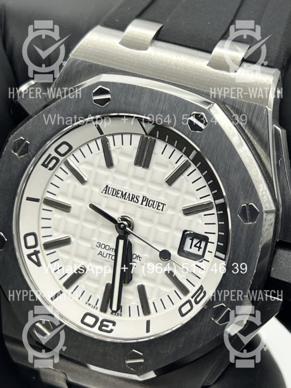 Товар Audemars Piguet Royal Oak Offshore Diver 15710ST.OO.A002CA.02 White Фото 4 - Audemars Piguet Royal Oak Offshore Diver 15710ST.OO.A002CA.02 White