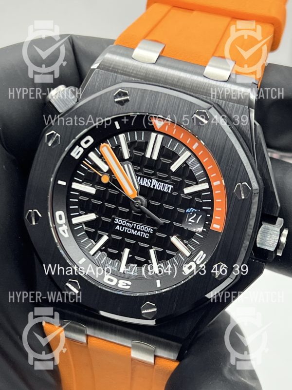 Товар Audemars Piguet Royal Oak Offshore Diver 15707CE.OO.A002CA.01 Orange Фото 2 - Audemars Piguet Royal Oak Offshore Diver 15707CE.OO.A002CA.01 Orange