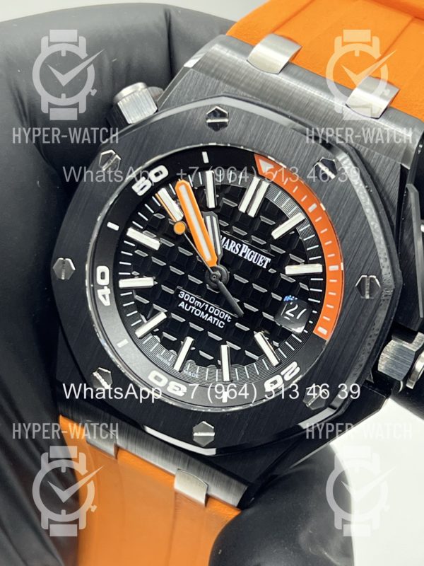 Товар Audemars Piguet Royal Oak Offshore Diver 15707CE.OO.A002CA.01 Orange Фото 3 - Audemars Piguet Royal Oak Offshore Diver 15707CE.OO.A002CA.01 Orange