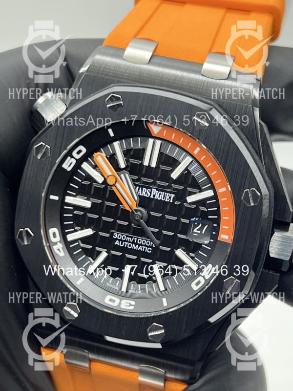 Товар Audemars Piguet Royal Oak Offshore Diver 15707CE.OO.A002CA.01 Orange Фото 5 - Audemars Piguet Royal Oak Offshore Diver 15707CE.OO.A002CA.01 Orange