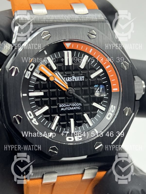 Товар Audemars Piguet Royal Oak Offshore Diver 15707CE.OO.A002CA.01 Orange Фото 6 - Audemars Piguet Royal Oak Offshore Diver 15707CE.OO.A002CA.01 Orange