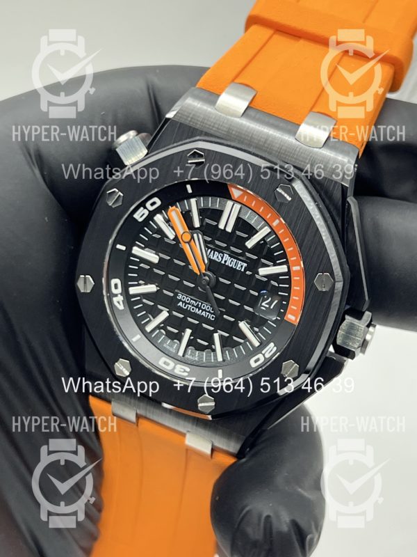 Товар Audemars Piguet Royal Oak Offshore Diver 15707CE.OO.A002CA.01 Orange Фото 7 - Audemars Piguet Royal Oak Offshore Diver 15707CE.OO.A002CA.01 Orange