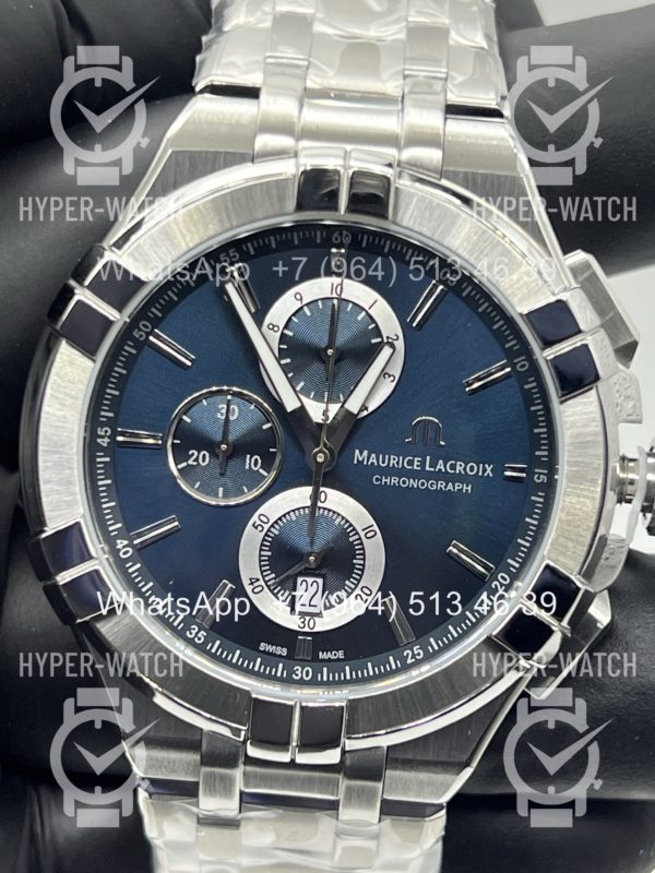 Товар Maurice Lacroix Aikon Chronograph 44mm AI1018-SS002-430-1 Фото 2 - Maurice Lacroix Aikon Chronograph 44mm AI1018-SS002-430-1