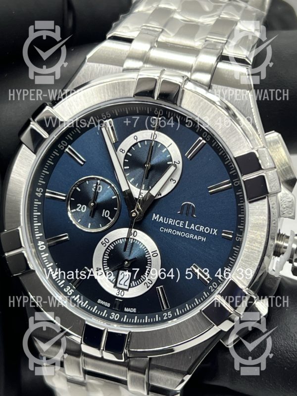 Товар Maurice Lacroix Aikon Chronograph 44mm AI1018-SS002-430-1 Фото 6 - Maurice Lacroix Aikon Chronograph 44mm AI1018-SS002-430-1