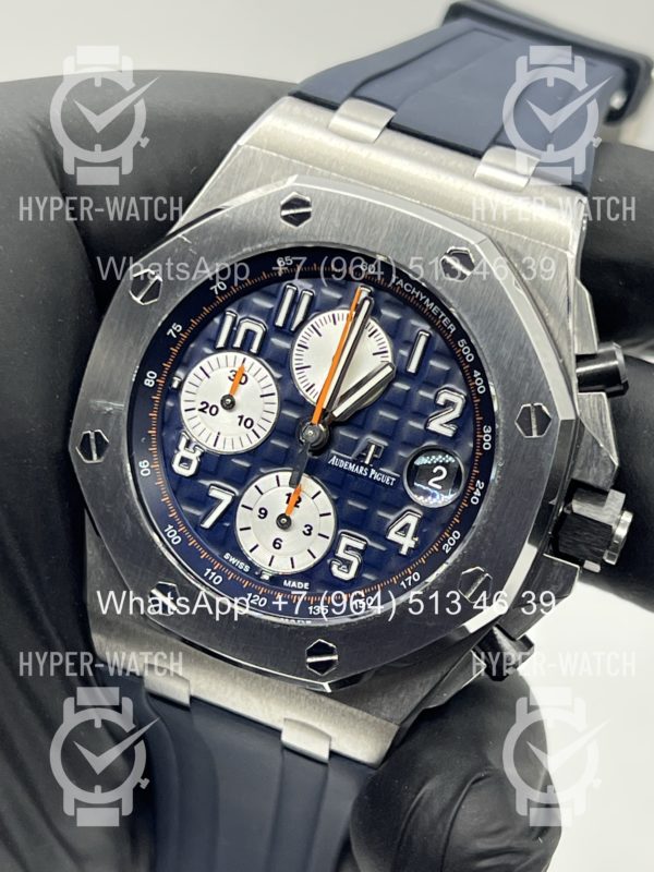Товар Audemars Piguet Royal Oak Offshore 42mm 26470ST.OO.A027CA Steel Blue Фото 6 - Audemars Piguet Royal Oak Offshore 42mm 26470ST.OO.A027CA Steel Blue