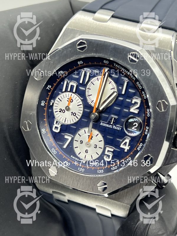 Товар Audemars Piguet Royal Oak Offshore 42mm 26470ST.OO.A027CA Steel Blue Фото 7 - Audemars Piguet Royal Oak Offshore 42mm 26470ST.OO.A027CA Steel Blue