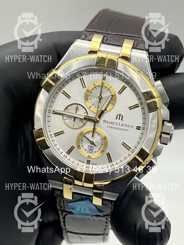 Фото 2 - Maurice Lacroix Aikon Chronograph 44mm AI1018-PVY11-132-1 Steel