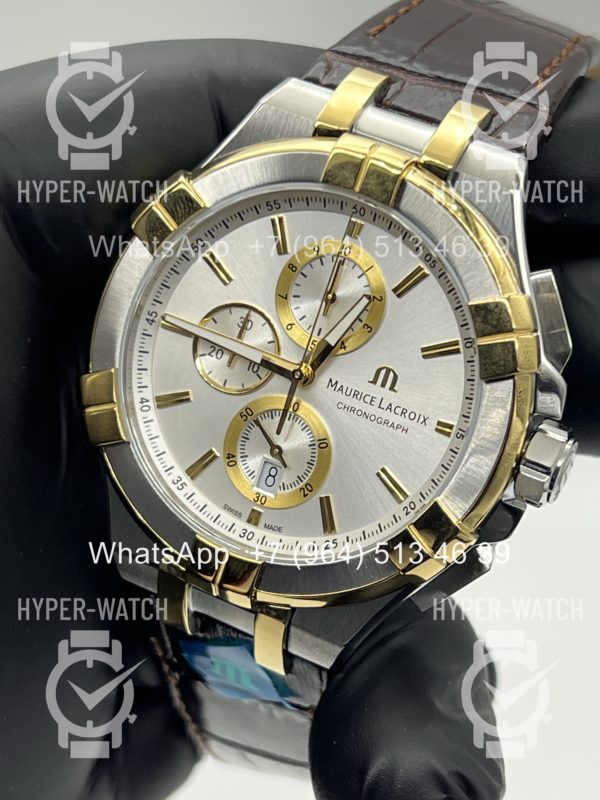 Фото 3 - Maurice Lacroix Aikon Chronograph 44mm AI1018-PVY11-132-1 Steel