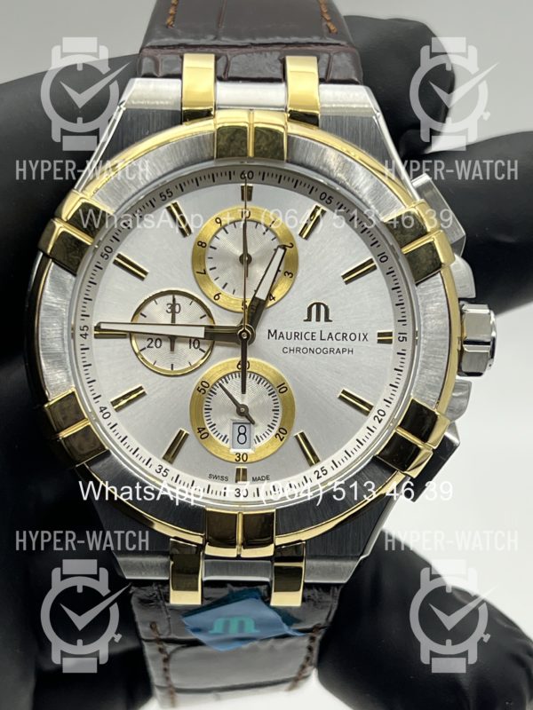 Фото 5 - Maurice Lacroix Aikon Chronograph 44mm AI1018-PVY11-132-1 Steel