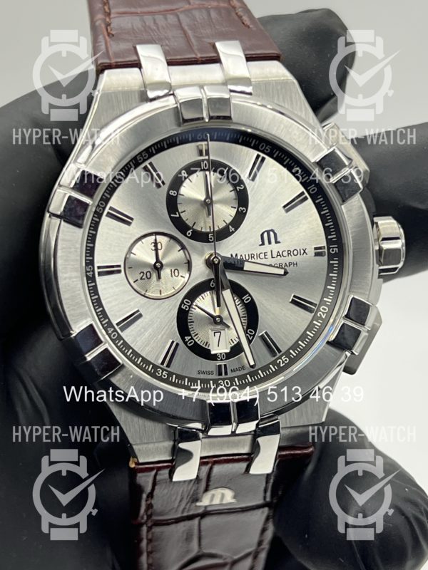 Фото 3 - Maurice Lacroix Aikon Chronograph 44mm AI1018-SS001-130-1 Steel