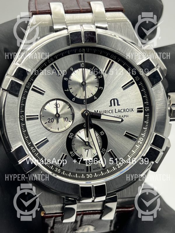 Фото 4 - Maurice Lacroix Aikon Chronograph 44mm AI1018-SS001-130-1 Steel