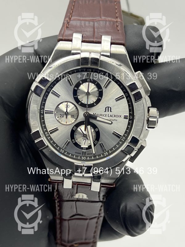 Фото 6 - Maurice Lacroix Aikon Chronograph 44mm AI1018-SS001-130-1 Steel