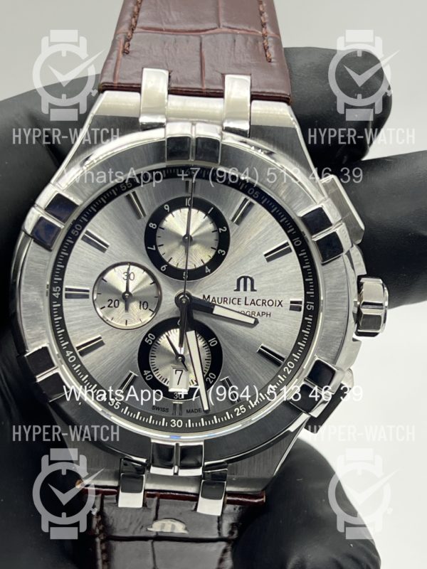 Фото 7 - Maurice Lacroix Aikon Chronograph 44mm AI1018-SS001-130-1 Steel
