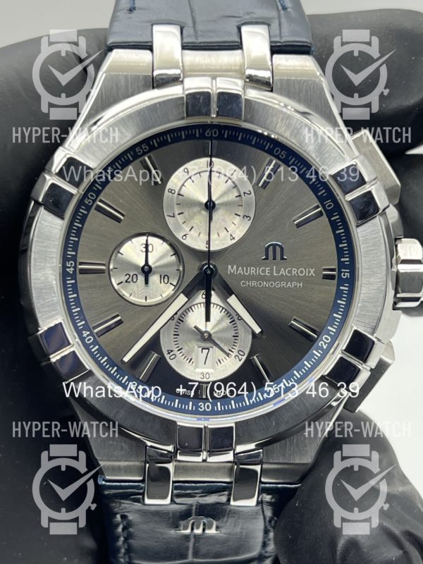 Фото 5 - Maurice Lacroix Aikon Chronograph 44mm AI1018-SS001-333-1 Steel