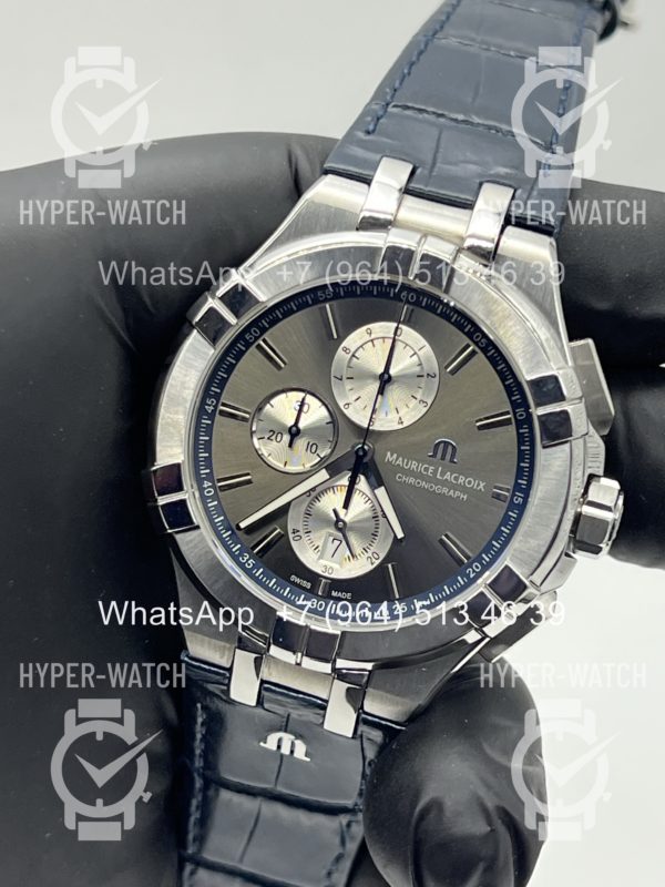 Фото 6 - Maurice Lacroix Aikon Chronograph 44mm AI1018-SS001-333-1 Steel
