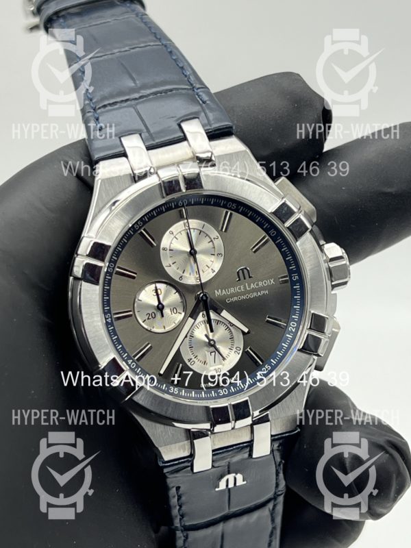 Фото 7 - Maurice Lacroix Aikon Chronograph 44mm AI1018-SS001-333-1 Steel