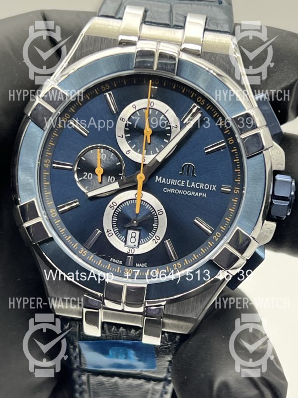 Фото 3 - Maurice Lacroix Aikon Chronograph 44mm AI1018-SS001-432-4 Steel