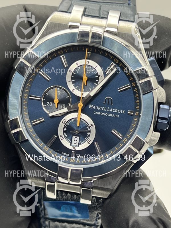 Фото 5 - Maurice Lacroix Aikon Chronograph 44mm AI1018-SS001-432-4 Steel