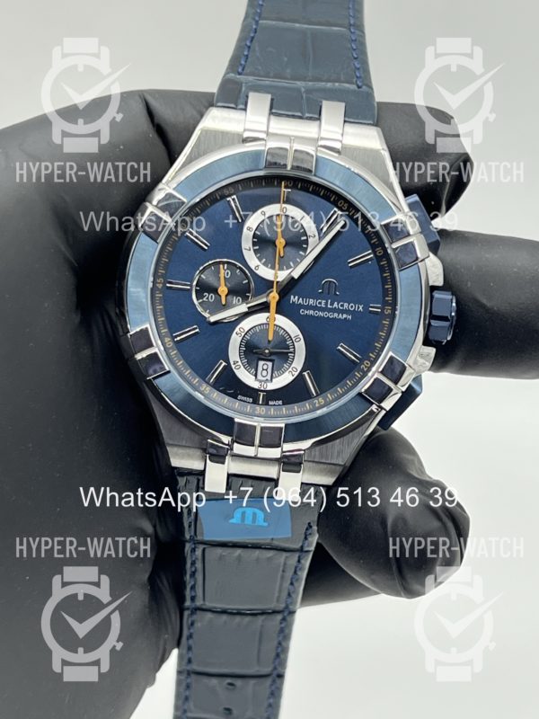 Фото 6 - Maurice Lacroix Aikon Chronograph 44mm AI1018-SS001-432-4 Steel
